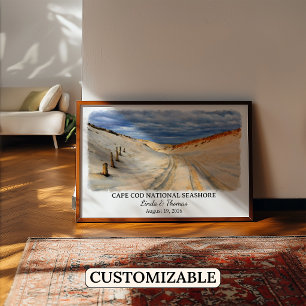 Póster Cabo Cod Parque Nacional Marítimo Massachusetts Ac