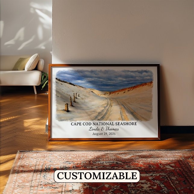 Póster Cabo Cod Parque Nacional Marítimo Massachusetts Ac (Subido por el creador)