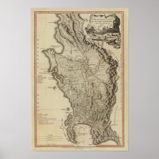 Póster Cabo de Buena Esperanza 2 (Frente)