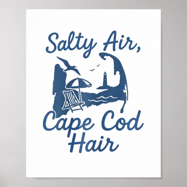 Póster Cabo de Cod Hair  (Frente)