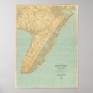 Póster Cabo de Mayo, Nueva Jersey