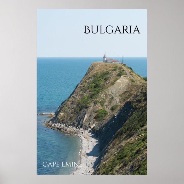 Póster Cabo Emine. Bulgaria (Frente)