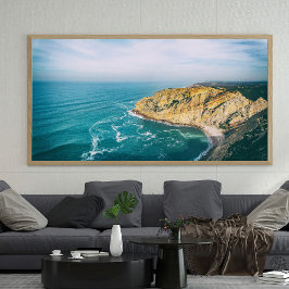 Póster Cabo en el paisaje del Océano Atlántico