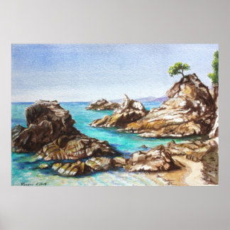 Póster Cabo Kalamaki