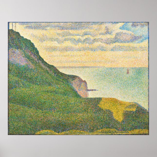 Póster Cabo marino, Port-en-Bessin - Georges Seurat Bella (Frente)