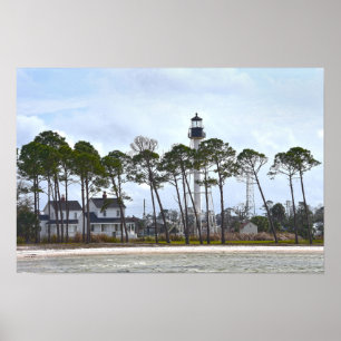 Póster Cabo San Blas, Florida, Faro, Florida