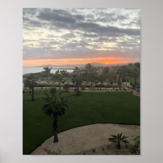 Póster Cabo Sunset