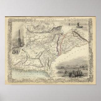 Póster Cabool, El Punjab y Beloochistan