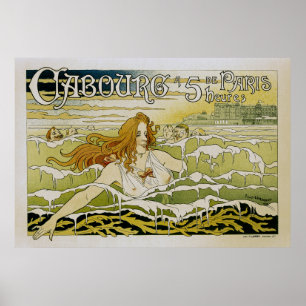 Póster Cabourg, 5 horas de París