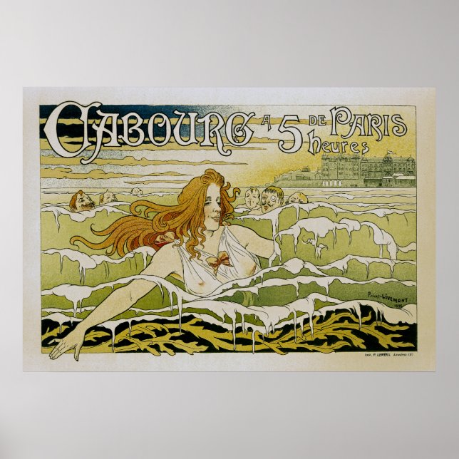 Póster Cabourg, a 5 horas de París (Frente)