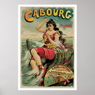 Póster Cabourg Paris Francia