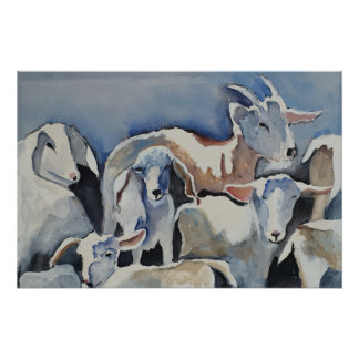 Póster Cabras