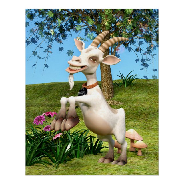 Póster Cabrito Feliz (Anverso)