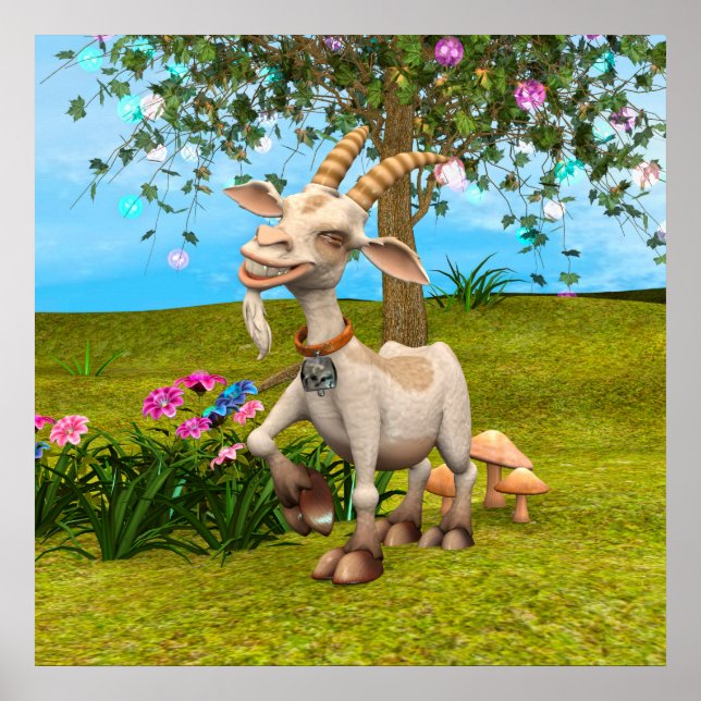Póster Cabrito Feliz (Frente)
