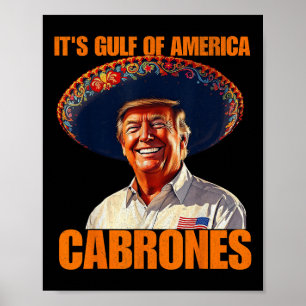 Póster Cabrones 2025 Estadounidense En El Golfo De Ee.Uu.