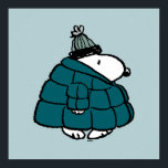 Póster Cacahuetes | Chaqueta Snoopy Winter Puffer<br><div class="desc">Echa un vistazo a este divertido diseño de maní con Snoopy.</div>