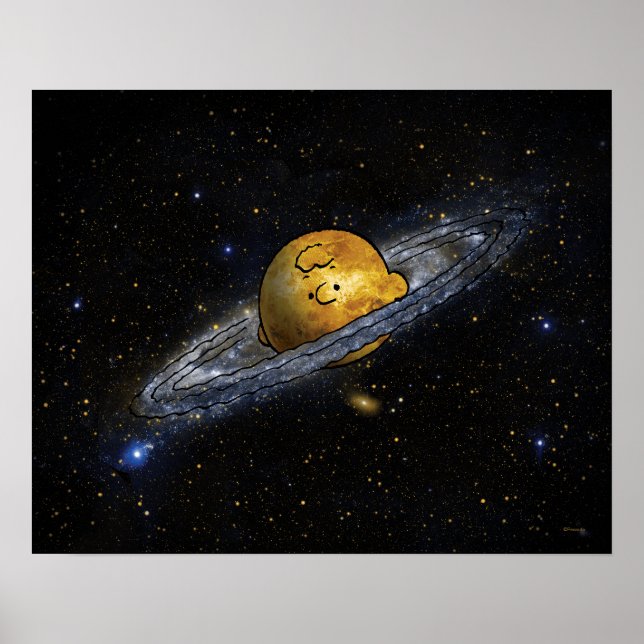 Póster Cacahuetes | Charlie Brown Espaciado (Frente)