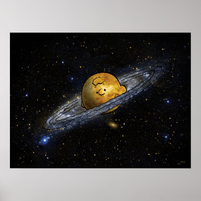 Póster Cacahuetes | Charlie Brown Espaciado (Frente)