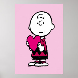 Póster Cacahuetes EL DÍA DE SAN VALENTÍN Heart Charli
