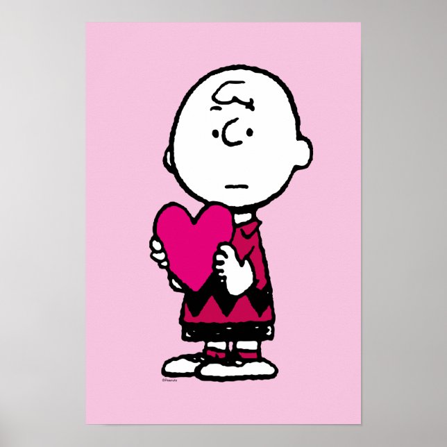 Póster Cacahuetes | EL DÍA DE SAN VALENTÍN | Heart Charli (Frente)