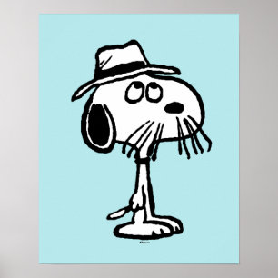 Póster Cacahuetes Hermano Spike de Snoopy