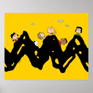 Póster Cacahuetes   La pandilla del Zig Zag