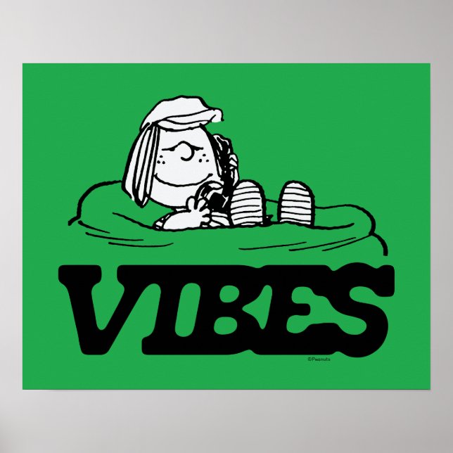 Póster Cacahuetes | Peppermint Patty Vibes (Frente)