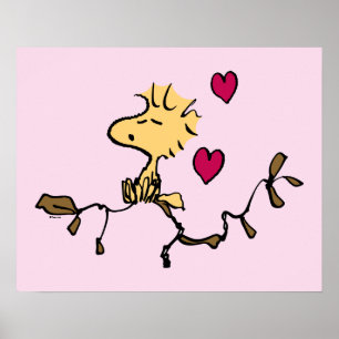 Póster Cacahuetes   Silbato de Woodstock