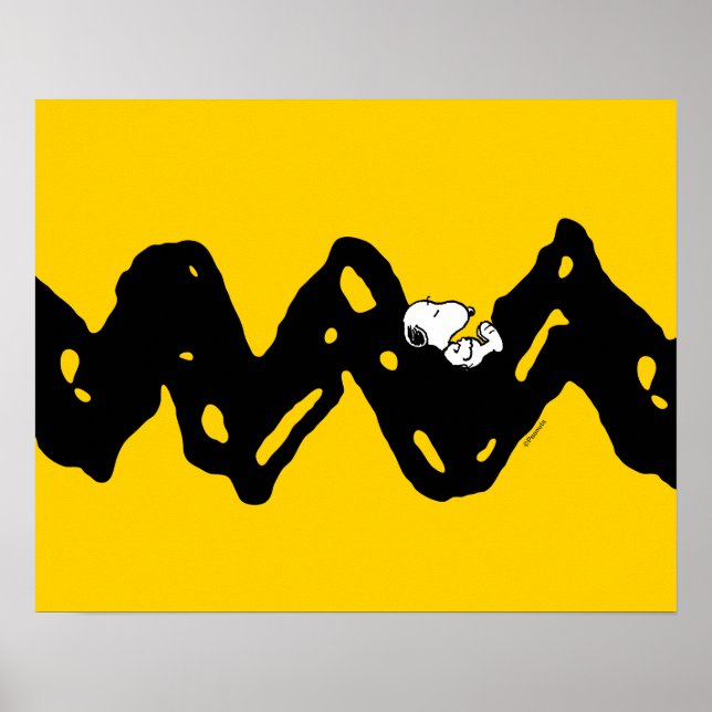 Póster Cacahuetes | Snoopy Nap (Frente)
