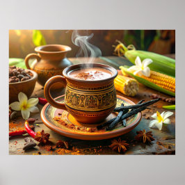 PÓSTER CACAO - AMOR DESDE LATINOAMÉRICA
