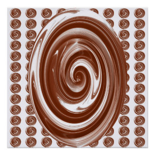 Póster Cacao caliente.