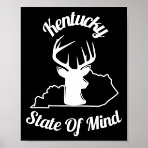 Póster Cacería de ciervos de Kentucky