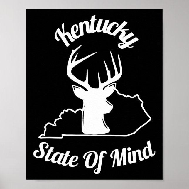 Póster Cacería de ciervos de Kentucky (Frente)