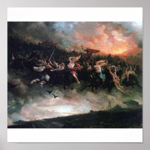 Póster cacería de odin