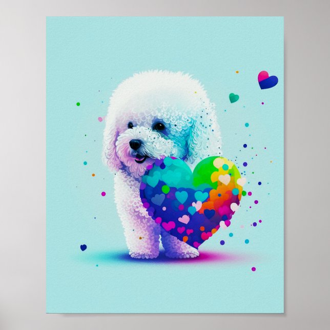 Póster Cachorro adorable de Corgi galés (Frente)