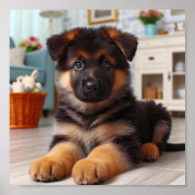 Cachorro de pastor de pastor alemán lindo - Cachor