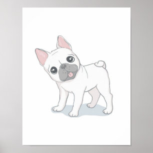 Póster Cachorro de perro   Regalo Para Los Amantes Del Pe