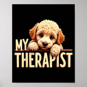 Póster Cachorro Divertido Mi Perro Más Antiguo 