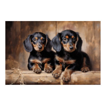 Cachorros de Dachshund