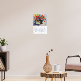 Póster Cachorros de verano. Calendario Bella Artes 2025