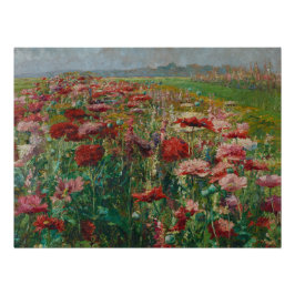 Póster Cachorros en flor - Olga Wisinger-Florian