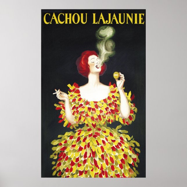 Póster Cachou LaJaunie - Vintage Art (Frente)