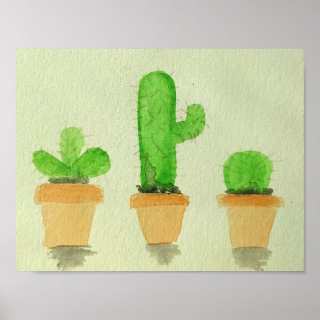 Póster Cacti (Frente)