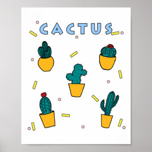 Póster Cactus