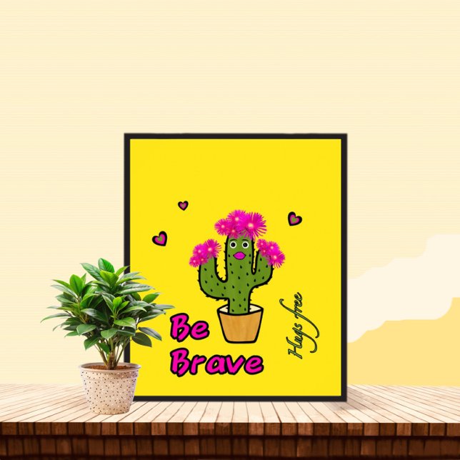 Póster Cactus de color verde (Subido por el creador)