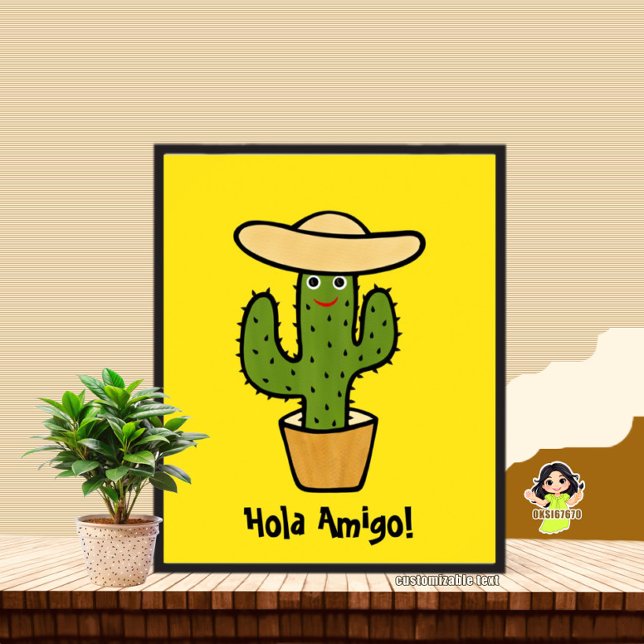Póster Cactus de color verde (Subido por el creador)