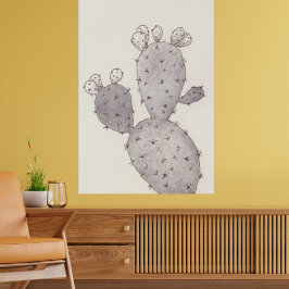 Póster Cactus del desierto
