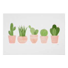 Póster Cactus Garden