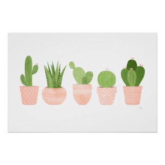 Póster Cactus Garden