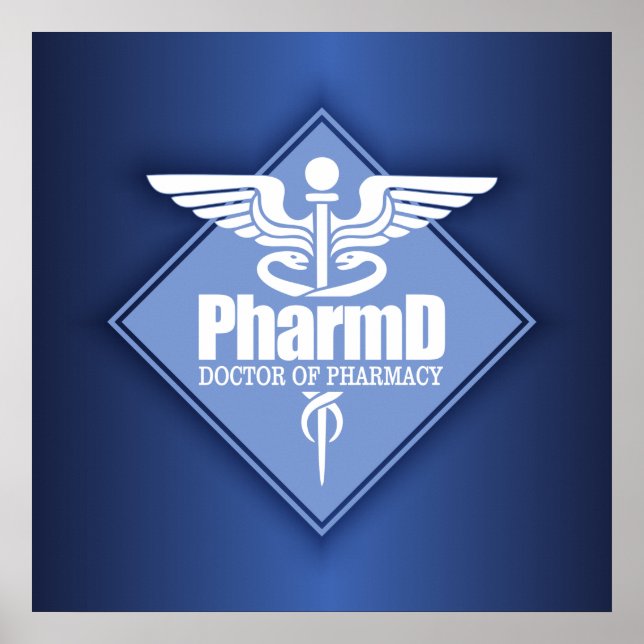 Póster Cad PharmD (diamante) (Frente)